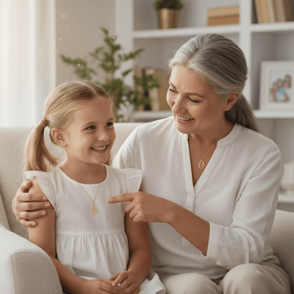 Personalized Teardrop Necklace