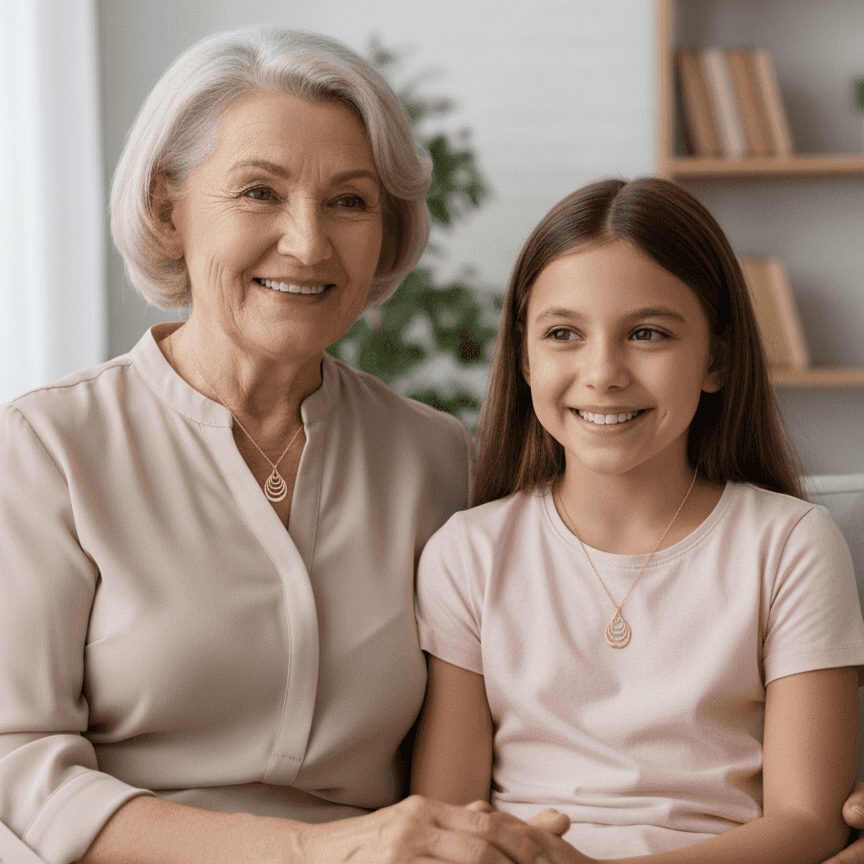 Personalized Teardrop Necklace