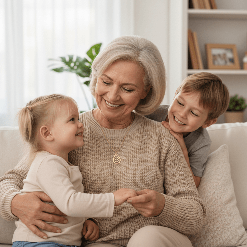 Personalized Teardrop Necklace